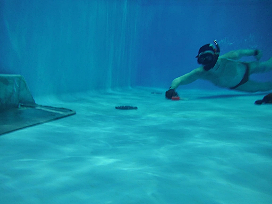 Hokej pod wodą Walenie Siemianowice Śląskie Trening 17 II 2024